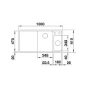 Blanco 524652 AXIA III 6 S