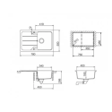 Teka SIMPLA 45-S TG БЕЛЫЙ 40144525