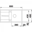 Blanco 527111 METRA 5 S-F