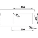 Blanco 527172 SUBLINE 700-U Level