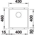 Blanco 527349 SUBLINE 400-U