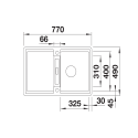 Blanco ADIRA 45 S-F (527599)