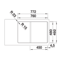 Blanco ADIRA 45 S-F (527599)