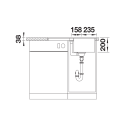 Blanco ADIRA 45 S-F (527599)