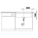 Blanco SUBLINE 700-U 527803