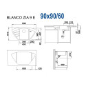 Blanco 526031 ZIA 9 E