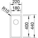 Blanco 521565 CLARON 180-U