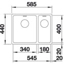 Blanco 522975 ANDANO 340 - 180-IF