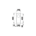 Blanco 523397 SUBLINE 160-U