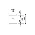 Blanco 523392 CLARON 400-IF - A