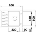 Blanco ELON 45 S (525879)