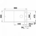 Blanco 525859 AXIA III XL 6 S-F