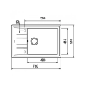 Teka STONE 60 S-TG 1 B 1 D 115330028