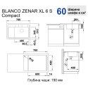 Blanco ZENAR XL 6 S COMPACT (523775)