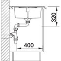 Blanco 527306 METRA XL 6 S
