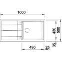 Blanco 527306 METRA XL 6 S