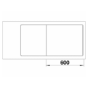 Blanco AXIA III 6 S-F 527048
