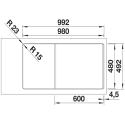 Blanco ADIRA XL 6 S-F (527630)