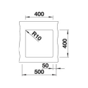 Blanco SUBLINE 400-U 527793