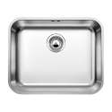 Blanco Комплект нерж. мойка SUPRA 500-U 518205+смеситель MILA 519414