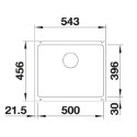 Blanco SUBLINE 500-U (514506)