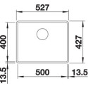 Blanco 523532 SUBLINE 500-F