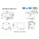 Blanco 523660 DELTA II