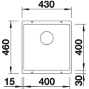 Blanco ROTAN 400-U 526097