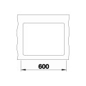 Blanco SUBLINE 340 - 160-F черный (525984)