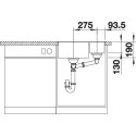 Blanco 527163 SUBLINE 340/160-U