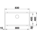 Blanco SUBLINE 800-U 527174