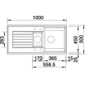 Blanco 527207 ZIA 6 S