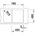 Blanco 527288 METRA 45 S
