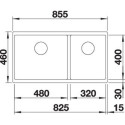 Blanco SUBLINE 480/320-U 527351