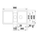 Blanco ADIRA 6 S-F (527611)