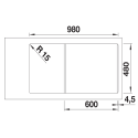 Blanco ADIRA XL 6 S (527621)
