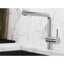 Blanco LINUS satin platinum 527698