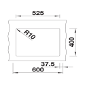 Blanco SUBLINE 340/160-U (527815)