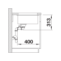 Blanco SUBLINE 340/160-U (527815)
