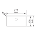Blanco CLARON 700-U (527835)