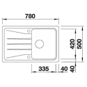 Blanco 525970 SONA 45 S