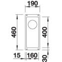 Blanco 523396 SUBLINE 160-U