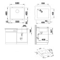 Blanco 523441 SUBLINE 500-U