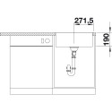 Blanco 524112 SUBLINE 500-IF - A STEELFRAME