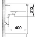 Blanco 524112 SUBLINE 500-IF - A STEELFRAME