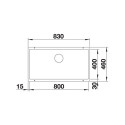 Blanco SUBLINE 800-U 523148
