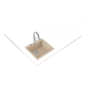 Teka FORSQUARE 50.40 TG СВЕТЛО БЕЖЕВЫЙ 115230007