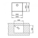 Teka BE LINEA RS15 50.40 ПОЛИРОВАННАЯ 115000005