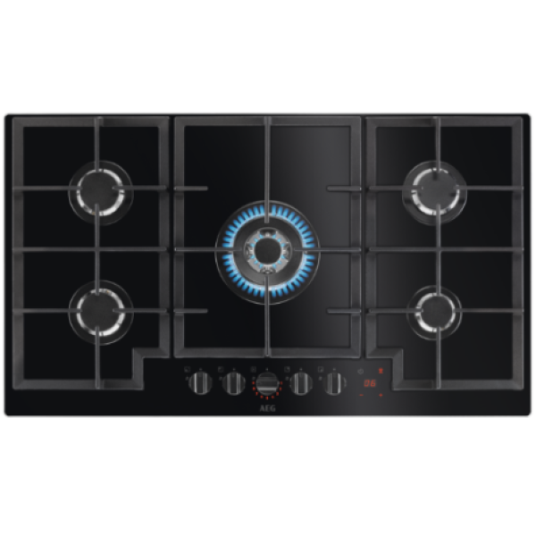 AEG HKB 95450 NB Hob2Hood