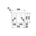 Blanco 526130 SOLIS 340 - 180-IF
